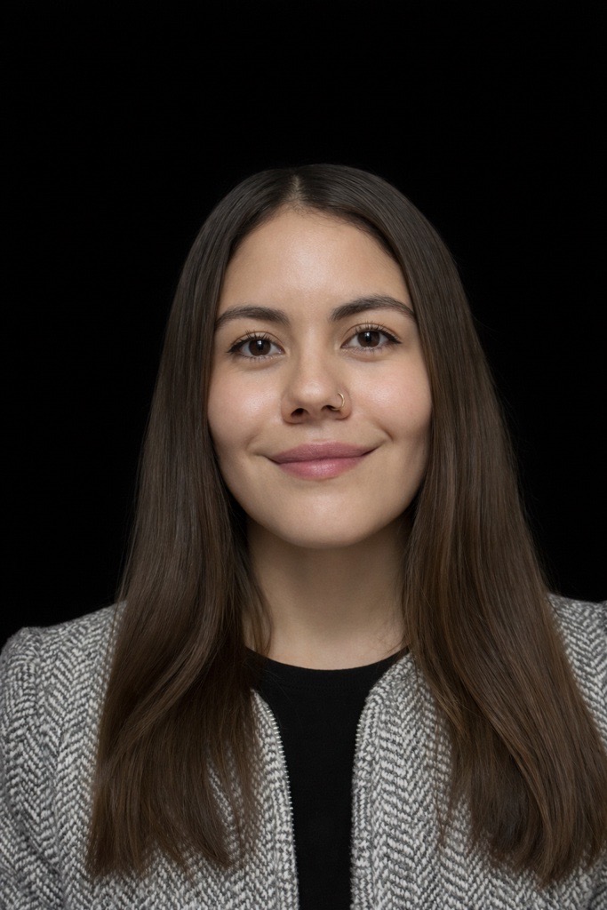 Retrato profesional de Paulina Rodríguez, asistente legal